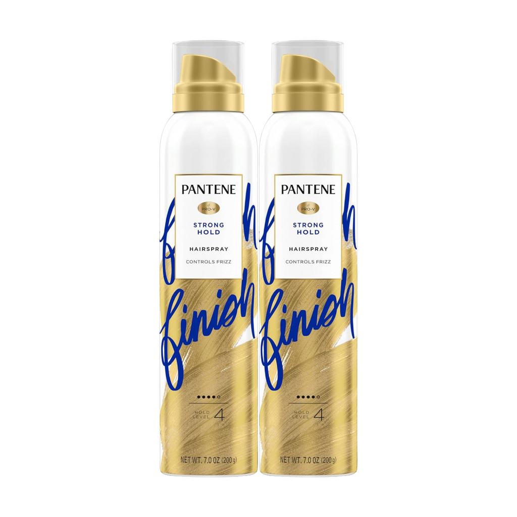 Pantene Pro-V Strong Hold Level 4 Hold Hairspray 7 Oz (Pack of 2)