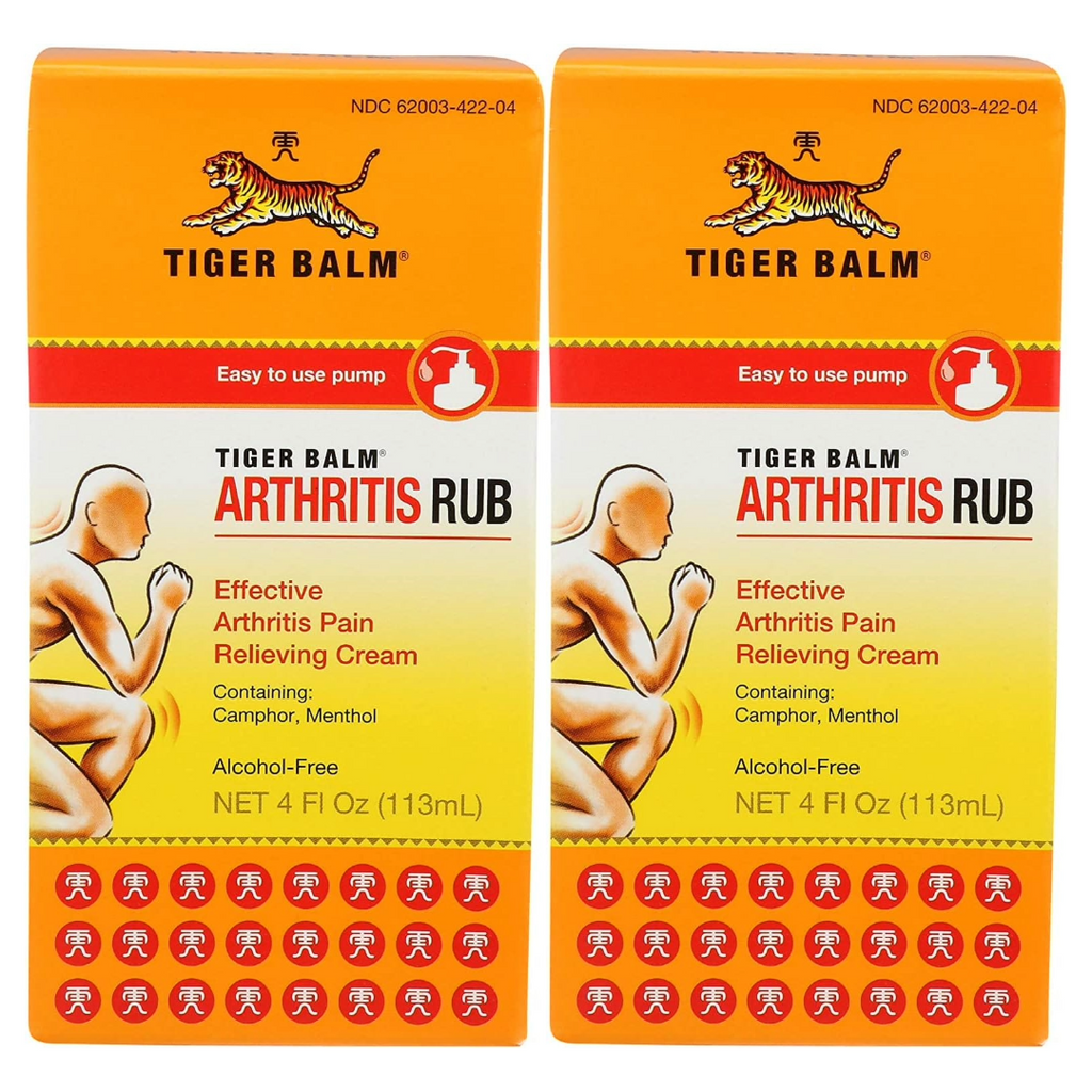 Tiger Balm Arthritis Rub 4 Fl Oz (Pack of 2)