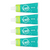 Tom's of Maine Fluoride Fresh Mint Toothpaste, Travel Size 3 Oz (Pack of 4)