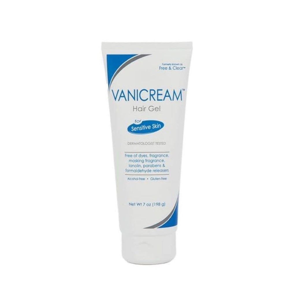 Vanicream Hair Styling Gel, Fragrance and Gluten Free, For Sensitive Skin, 7 Oz
