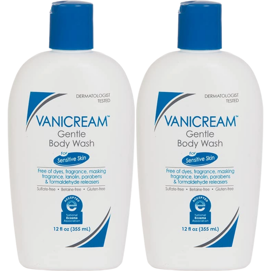 Vanicream Gentle Body Wash, 12 Ounce (Pack of 2)