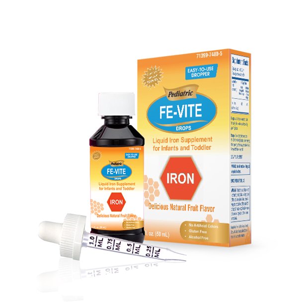 Akron Pediatric FE-Vite drops, 50 mL