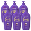 Aussie Miracle Curls Leave-In Detangling Milk With Coconut And Jojoba Oil, 6.7 oz, Pack of 6