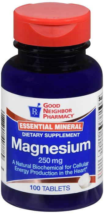 Good Neighbor Pharmacy Magnesium 250mg, 100 Tablets