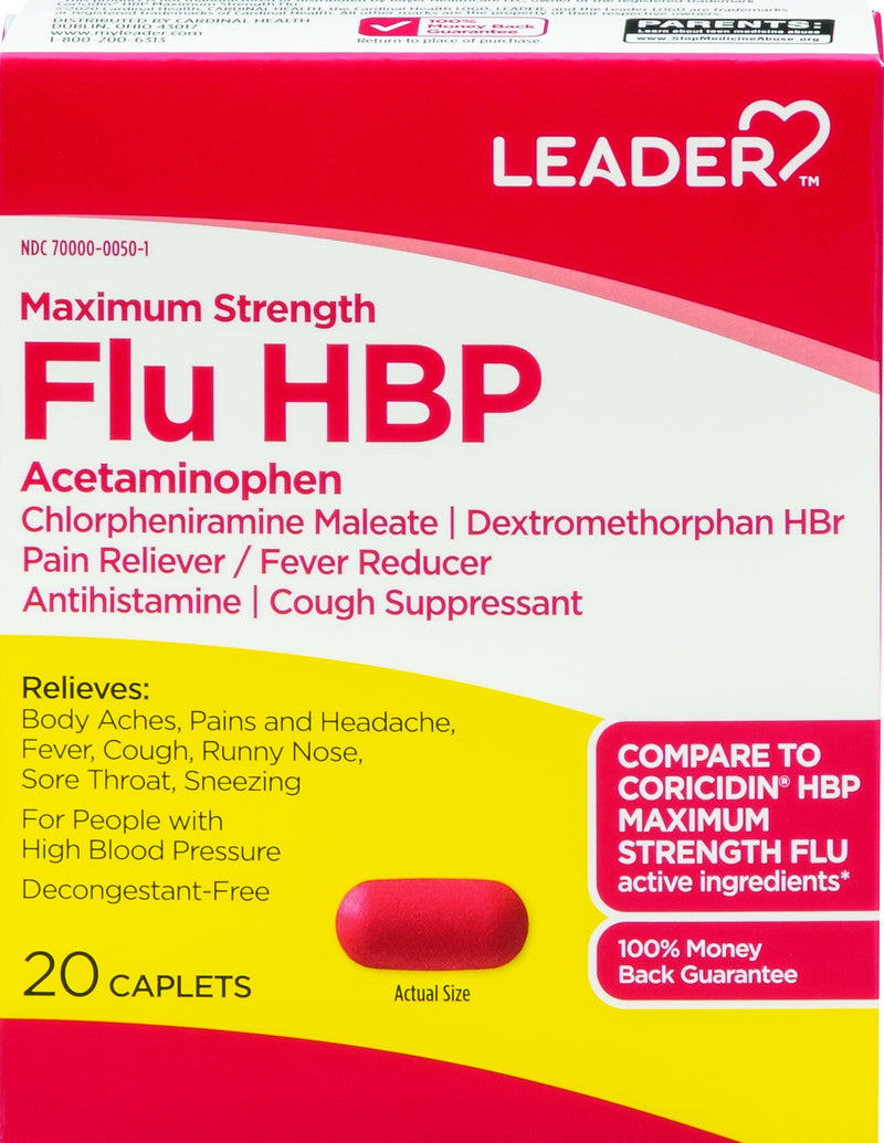 Leader Flu HBP maximum strength