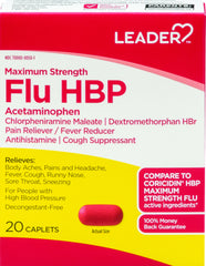 Leader Flu HBP maximum strength