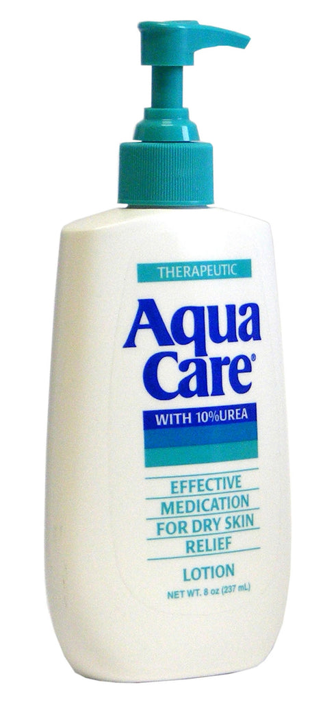 Aqua Care 10% Urea Moisturizing Lotion for Dry Skin Relief - 8 oz