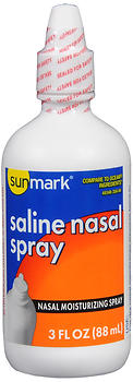 Sunmark Saline Moisturizing Nasal Spray, 3 Fl. Oz.