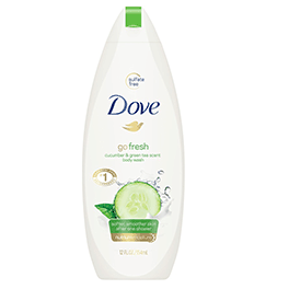 Dove Go Fresh Body Wash, Cool Moisture, 12 Fl oz