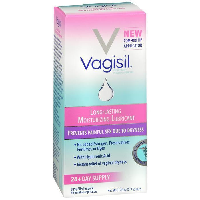 Vagisil, Internal Vaginal Moisturizing Gel and Personal Lubricant, 8 CT