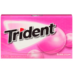 Trident Bubblegum Sugar Free Gum