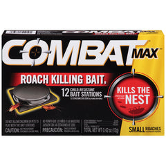 Dial Professional 51910 Combat Quick Kill, Small Roach, 1 Pack - 12 Bait Stations
