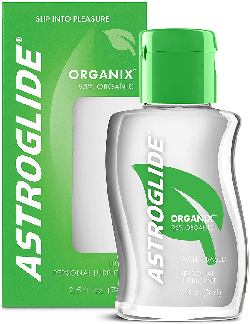 Astroglide Organix Liquid, Water Based Personal Lubricant, 2.5 oz.