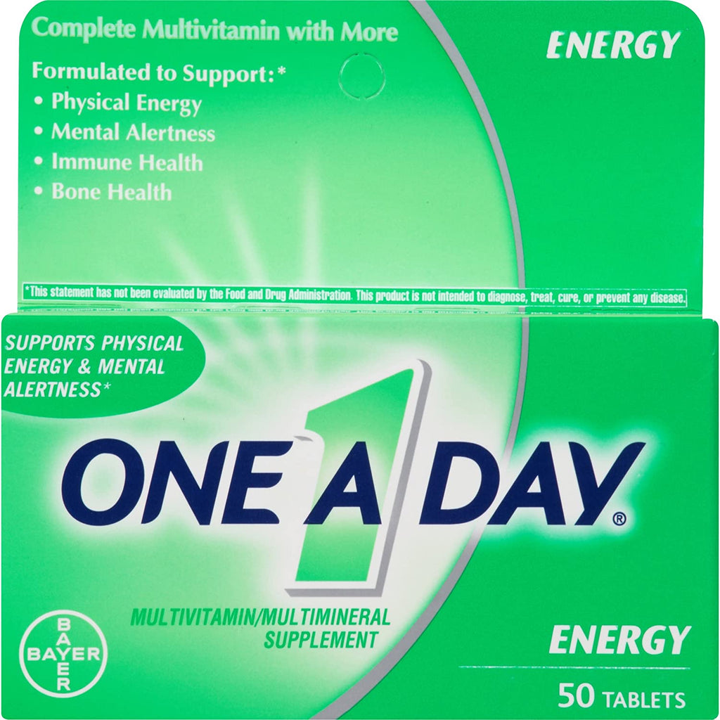 One A Day Energy Multivitamin, 50 count