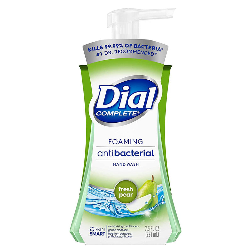 Dial Complete Antibacterial Foaming Hand Wash, Fresh Pear, 7.5 Fl oz