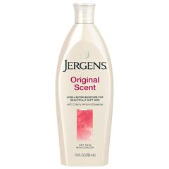 Jergens Original Scent Dry Skin Moisturizer with Cherry Almond Essence 10 Fl oz