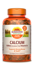 Sundown Calcium Plus Vitamin D3 Softgels, 170 Count