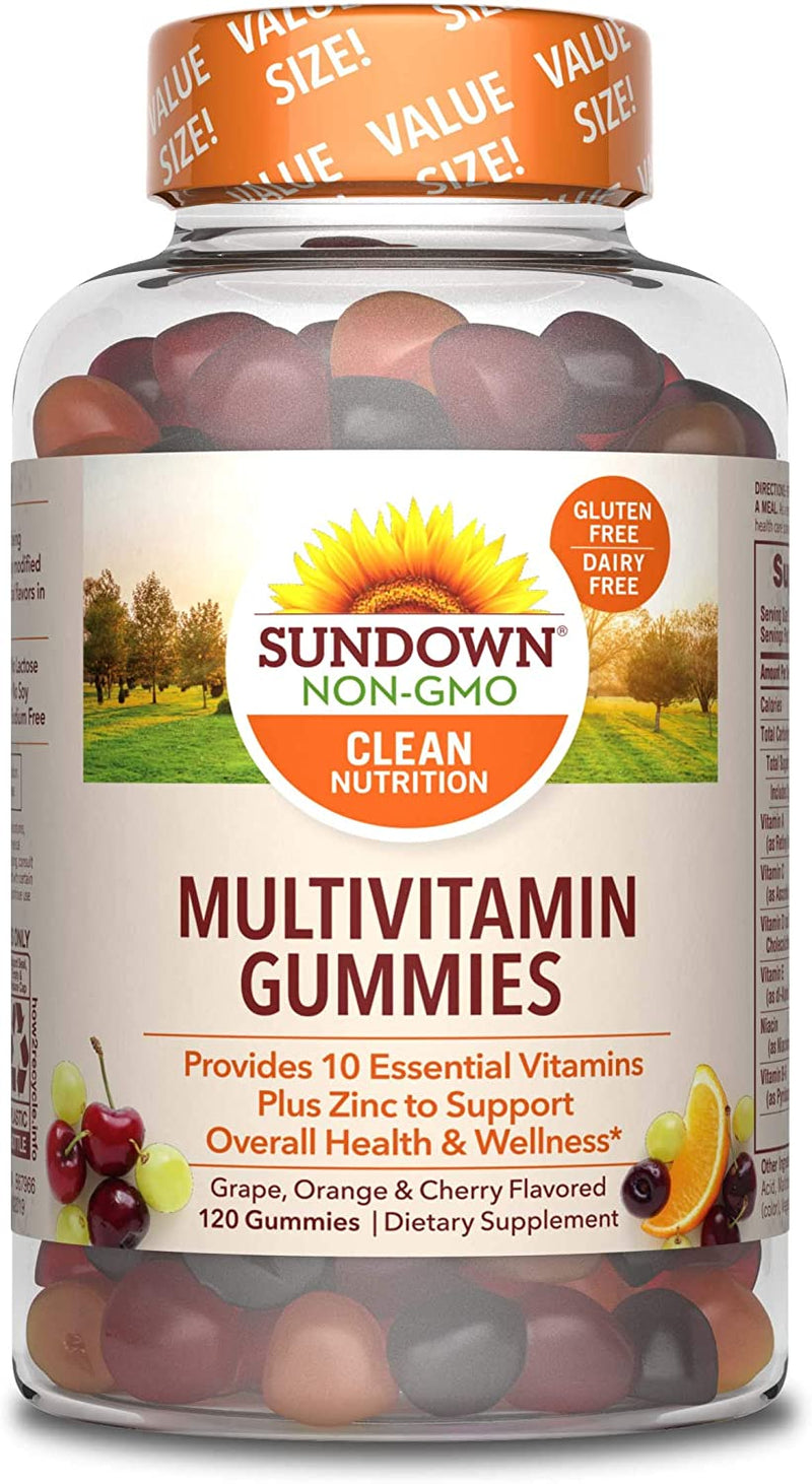 Sundown Multivitamin Gummies, 120 Count