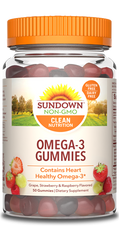 Sundown Omega-3 Gummies, 50 Count
