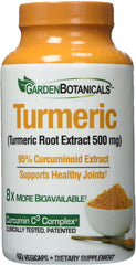 Garden Botanicals Turmeric 500mg, 60 vegicaps