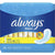 ALWAYS Maxi Size 1 Regular Pads Without Wings Unscented, 24 CT