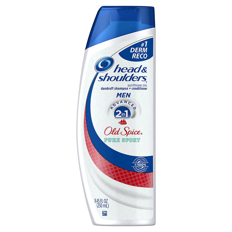 Head and Shoulders Old Spice 2-in-1 Anti-Dandruff Shampoo + Conditioner, 8.45 Oz