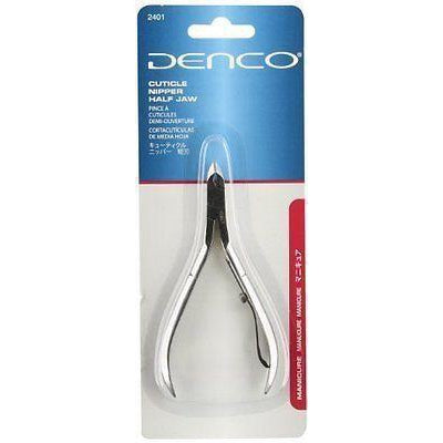 Denco 4" Cuticle Nipper- half jaw - stainless