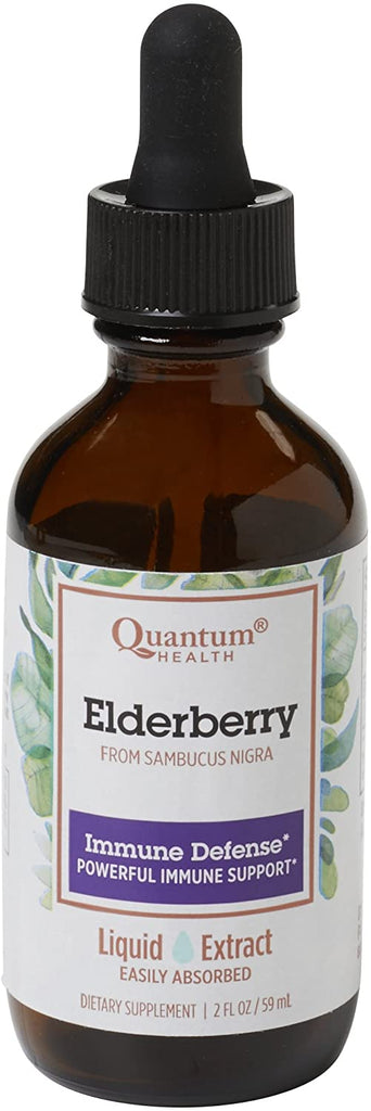 Quantum Health Elderberry Liquid Extract, 2 Oz