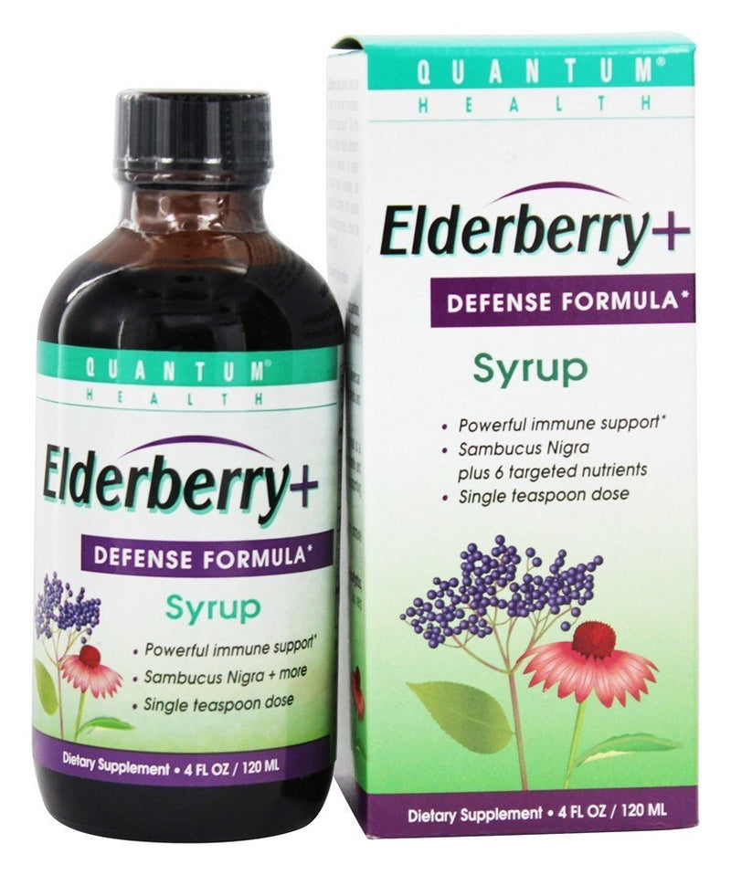 Quantum Elderbrry-C Syrup, 4 Fl Oz