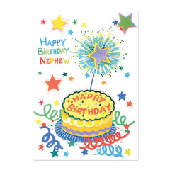 PAPYRUS Happy Birthday - sparkler cake