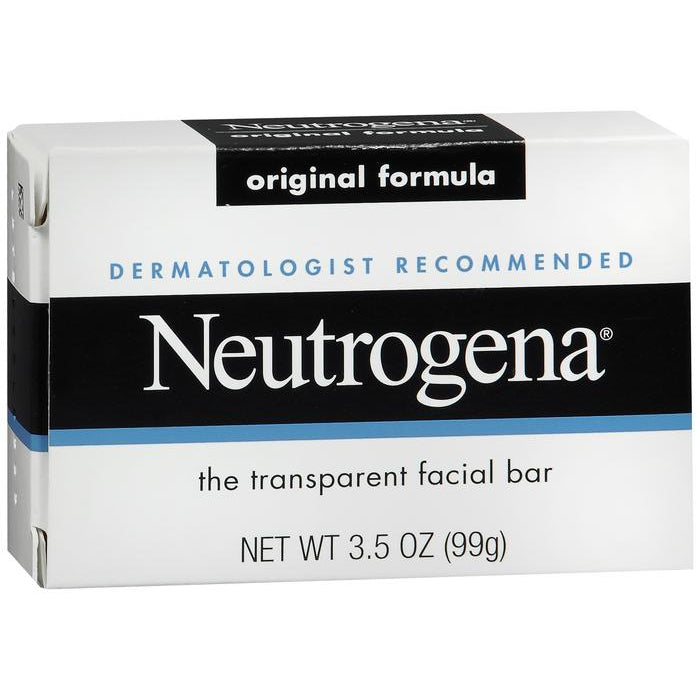 Neutrogena Facial Cleansing Bar, Original, 3.5 Oz