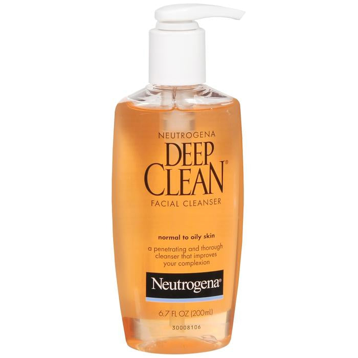Neutrogena Deep Clean Facial Cleanser, 6.7 Fl. Oz