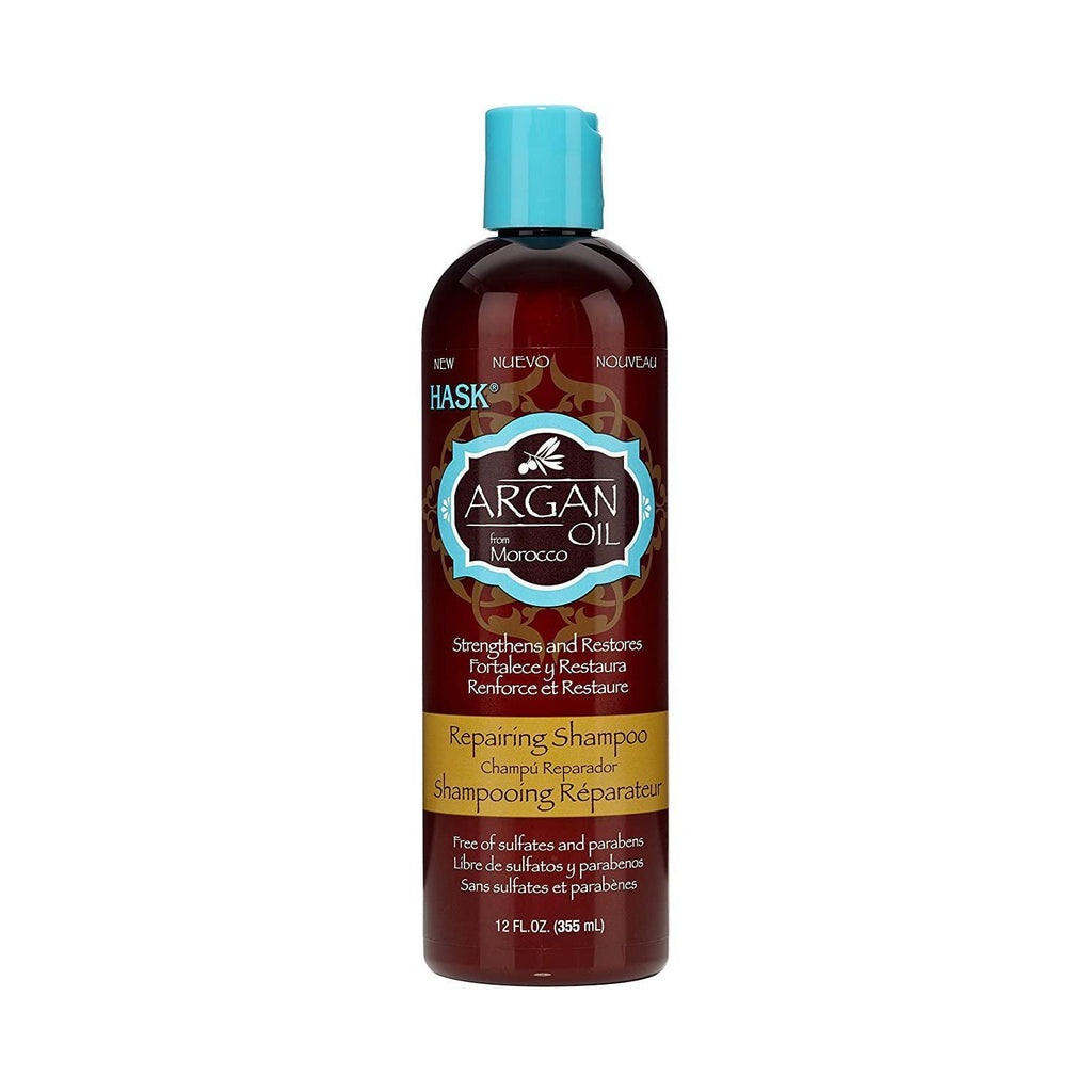 Hask Argan Oil Reparing Shampoo, 12 oz