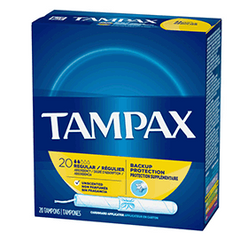 Tampax Tampons Regular 20 CT