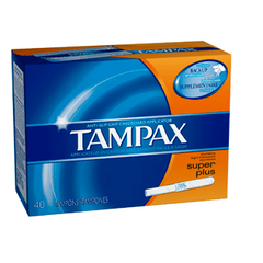 Tampax Cardboard Super Plus Tampons, Unscented 40 CT*