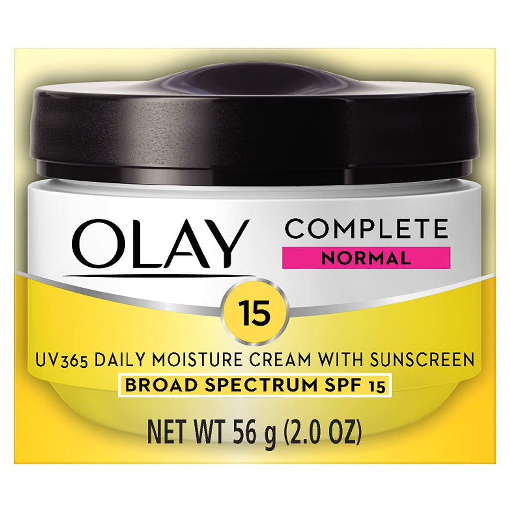 Olay Complete Cream Moisturizer SPF 15 Normal, 2.0 oz UPC: 075609000928