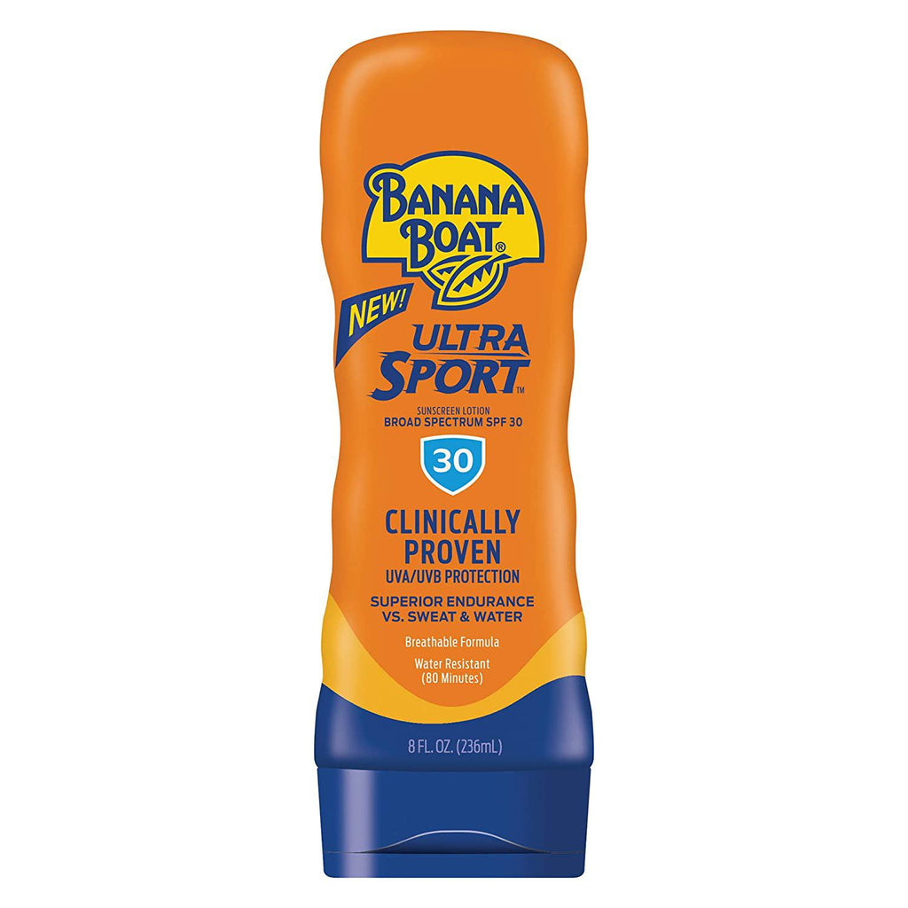 Banana Boat Ultra Sport Sunscreen Lotion, SPF 30, 8 Fl oz