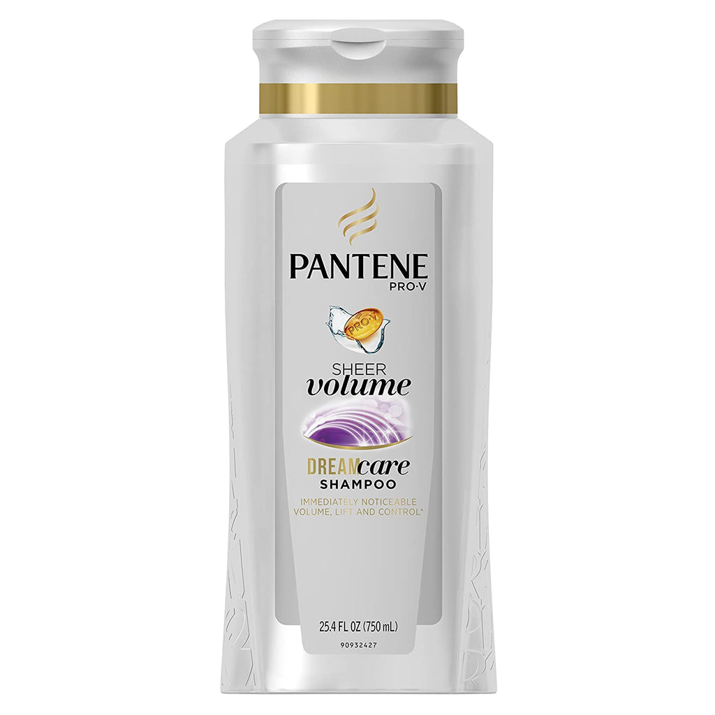 Pantene Pro-V Sheer Volume Silicone Free Shampoo, 25.4 oz