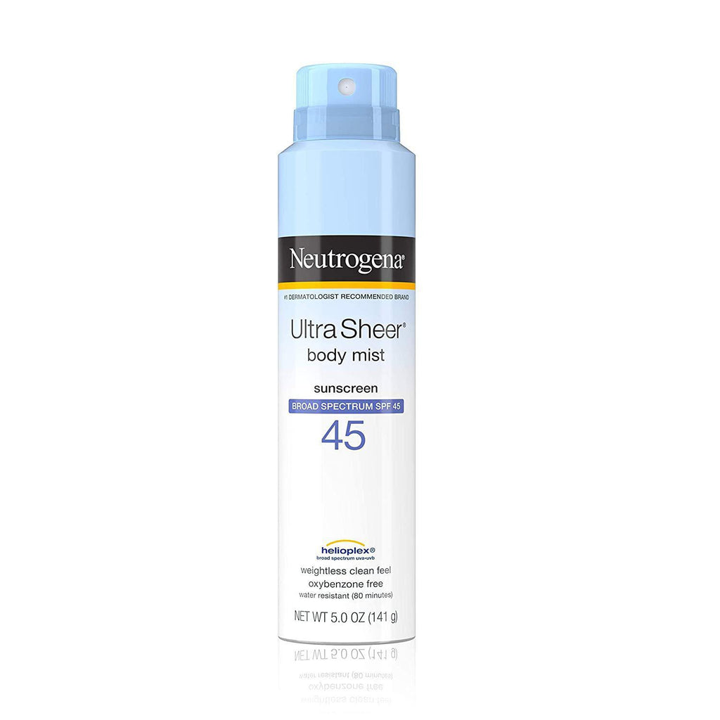 Neutrogena Ultra Sheer Lightweight Sunscreen Spray, SPF 45, 5 oz
