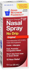 GNP No Drip Nasal Spray, 1 Fl Oz*