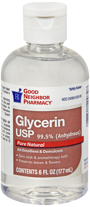 Good Neighbor Pharmacy Glycerin, 6 Oz