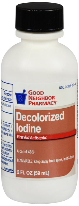 GNP Iodides Tincture, Liquid Decolorlized Iodine, 2 Oz, 1 Bottle