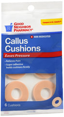 GNP Callus Cushions, 6 Cushions
