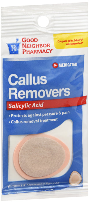 GNP Callus Removers, 6 Pads