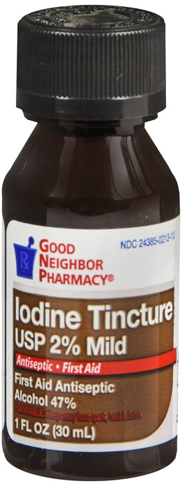 GNP Iodine Tincture USP 2% Mild, 1 Fl Oz