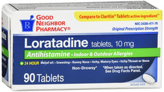 GNP Loratadine 24 Hour Relief 10mg, 90 Tablets