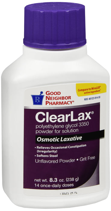 GNP ClearLax Powder, 8.3 Oz