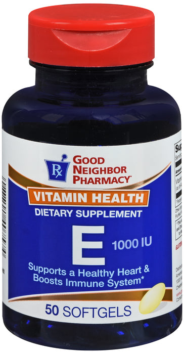 GNP Vit E 1000 Unit Cap 50ct