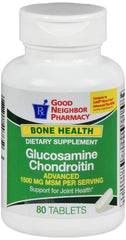 GNP Glucosamine Chondroitin ADV+MSM, 80 Tablets