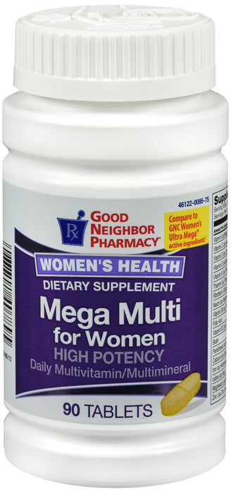 GNP Mega Multi for Women, 90 Tablets